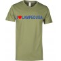 T-shirt uomo verde army