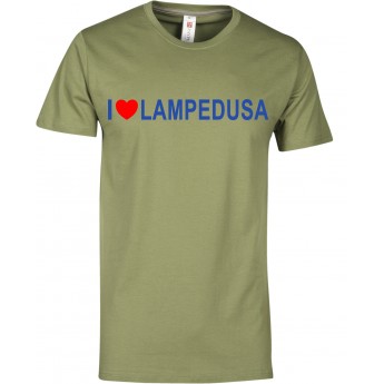 T-shirt uomo verde army