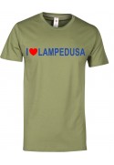 T-shirt uomo verde army