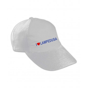 Cappello Bambino "I love Lampedusa"